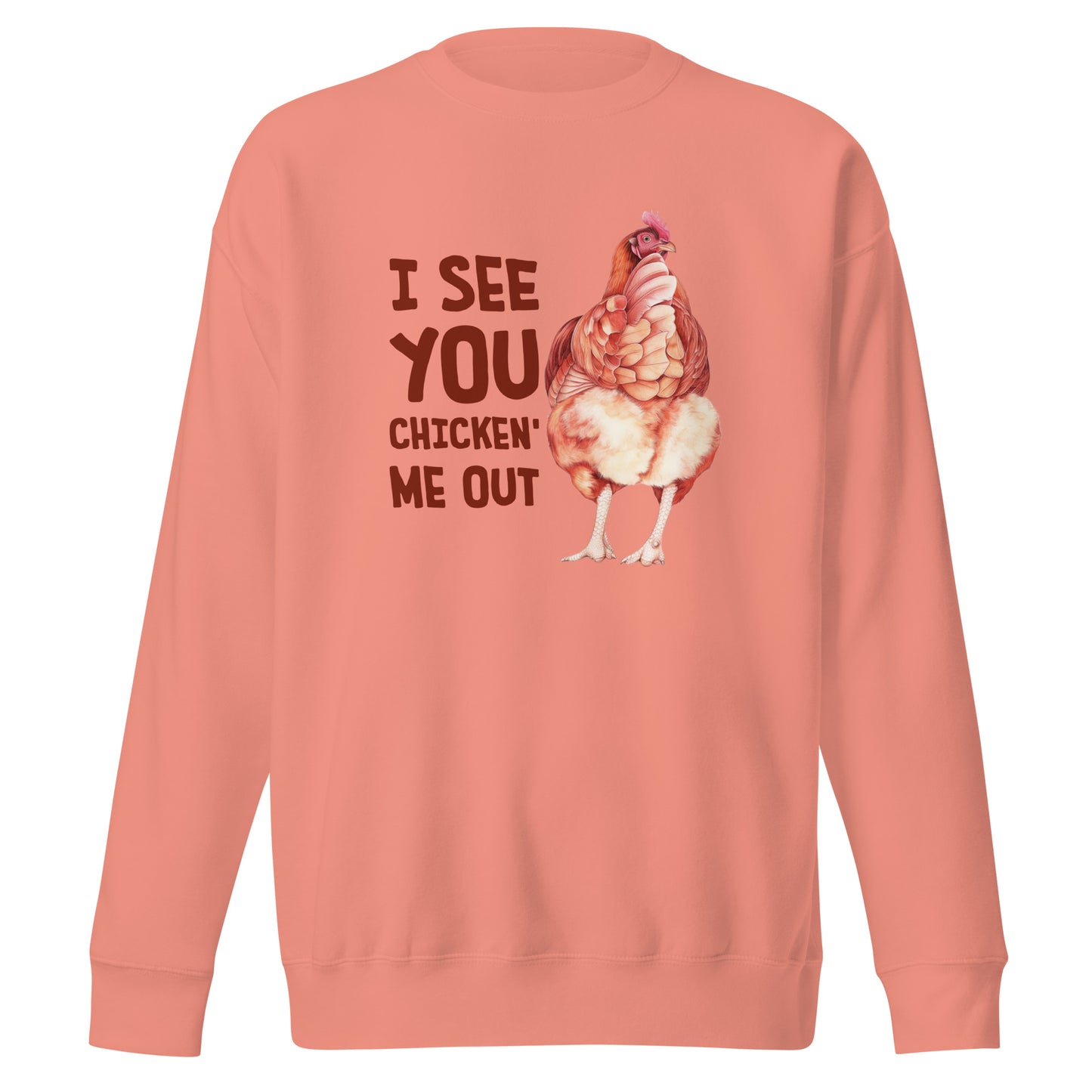 Chicken you out crew neck